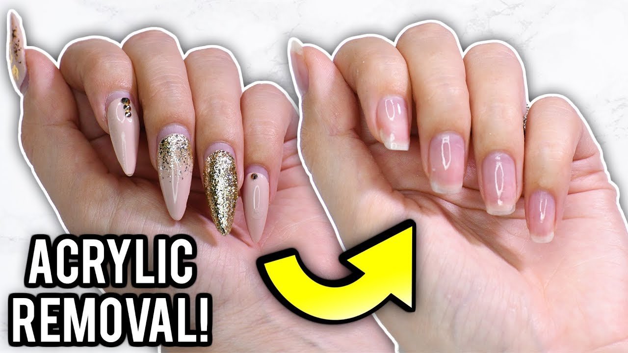 How to Take Off Acrylic Nails