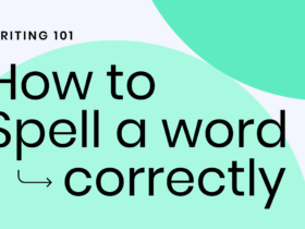 How to Spell
