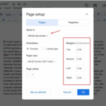 How to Change Margins in Google Docs